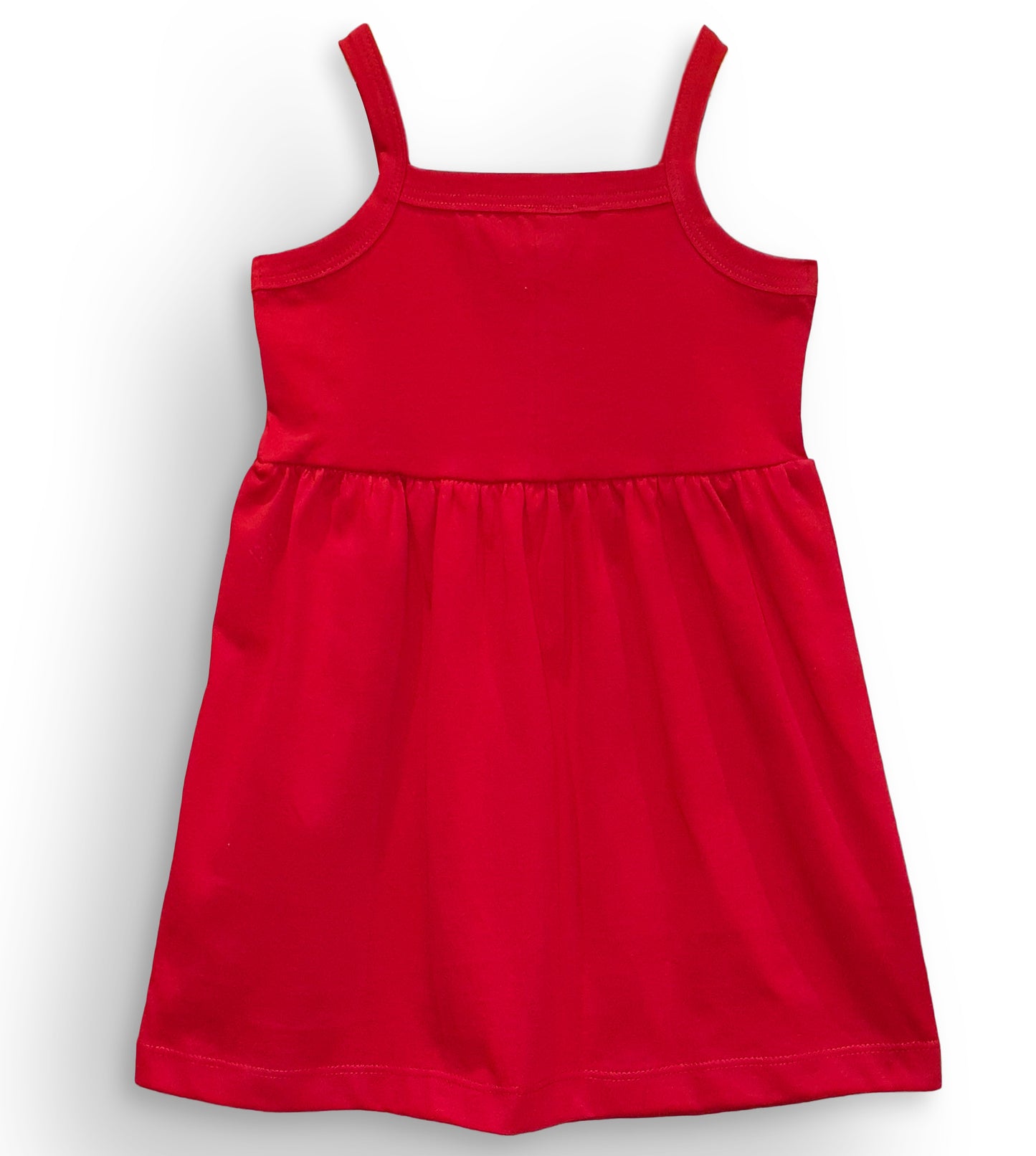 Little Carrot Pure Cotton Summer Strap Dress for Girls