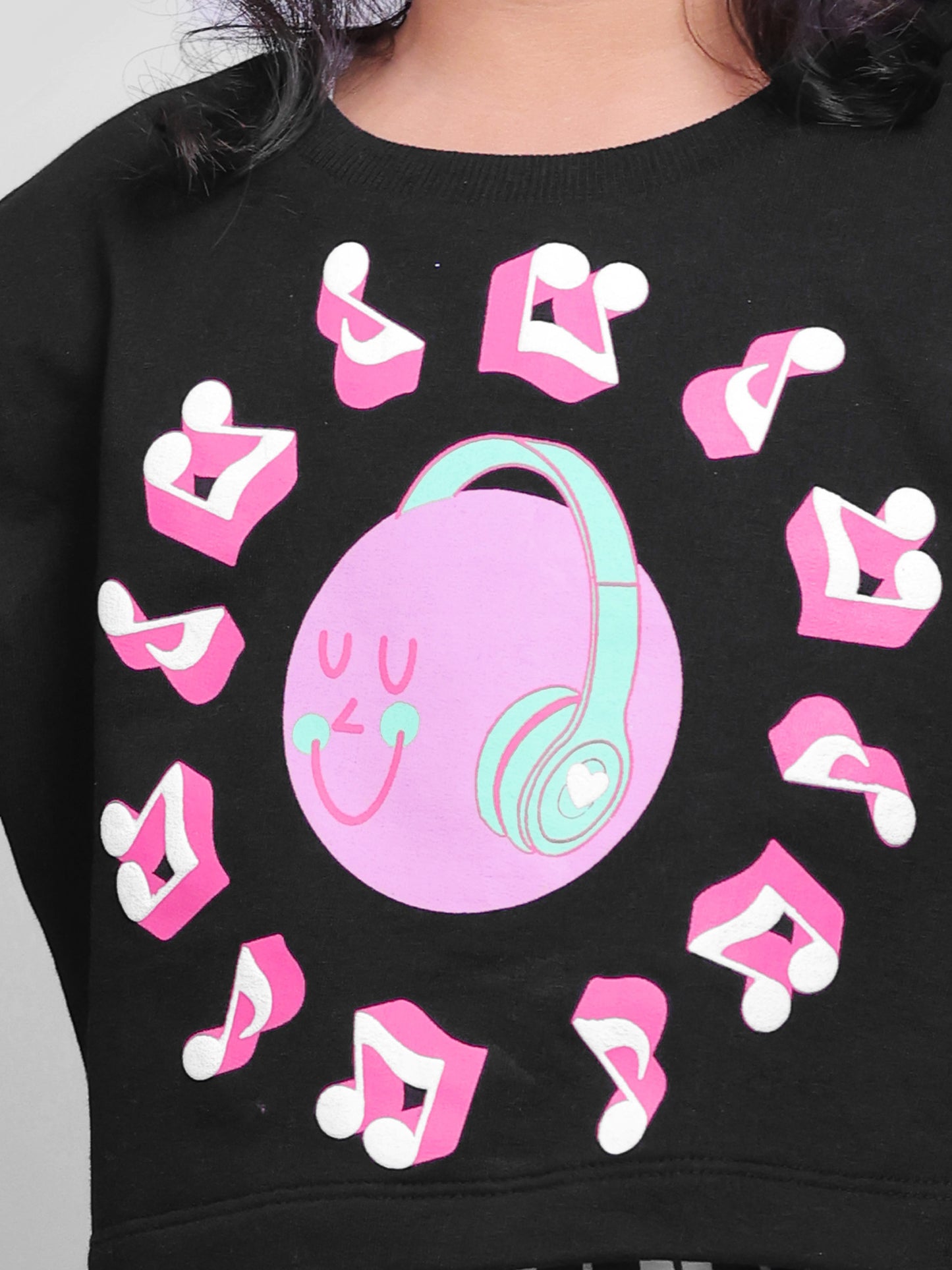 Little Carrot Music Themed Pure Cotton Winter Cord Set Copy, , premium kids' wear for girls, size 11-12-years.