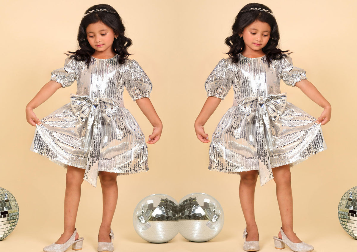 Sparkle and Shine: Girls’ Sequin Partywear Dresses for Winter