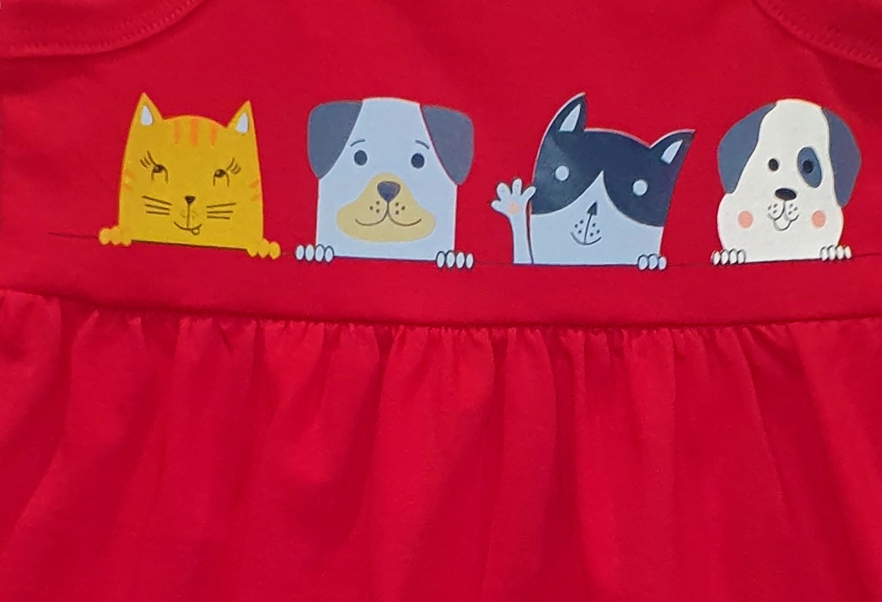 Little Carrot Pure Cotton Summer Strap Dress for Girls