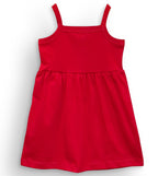 Little Carrot Pure Cotton Summer Strap Dress for Girls
