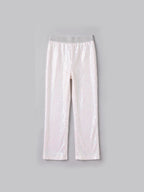 White Sequins Pants