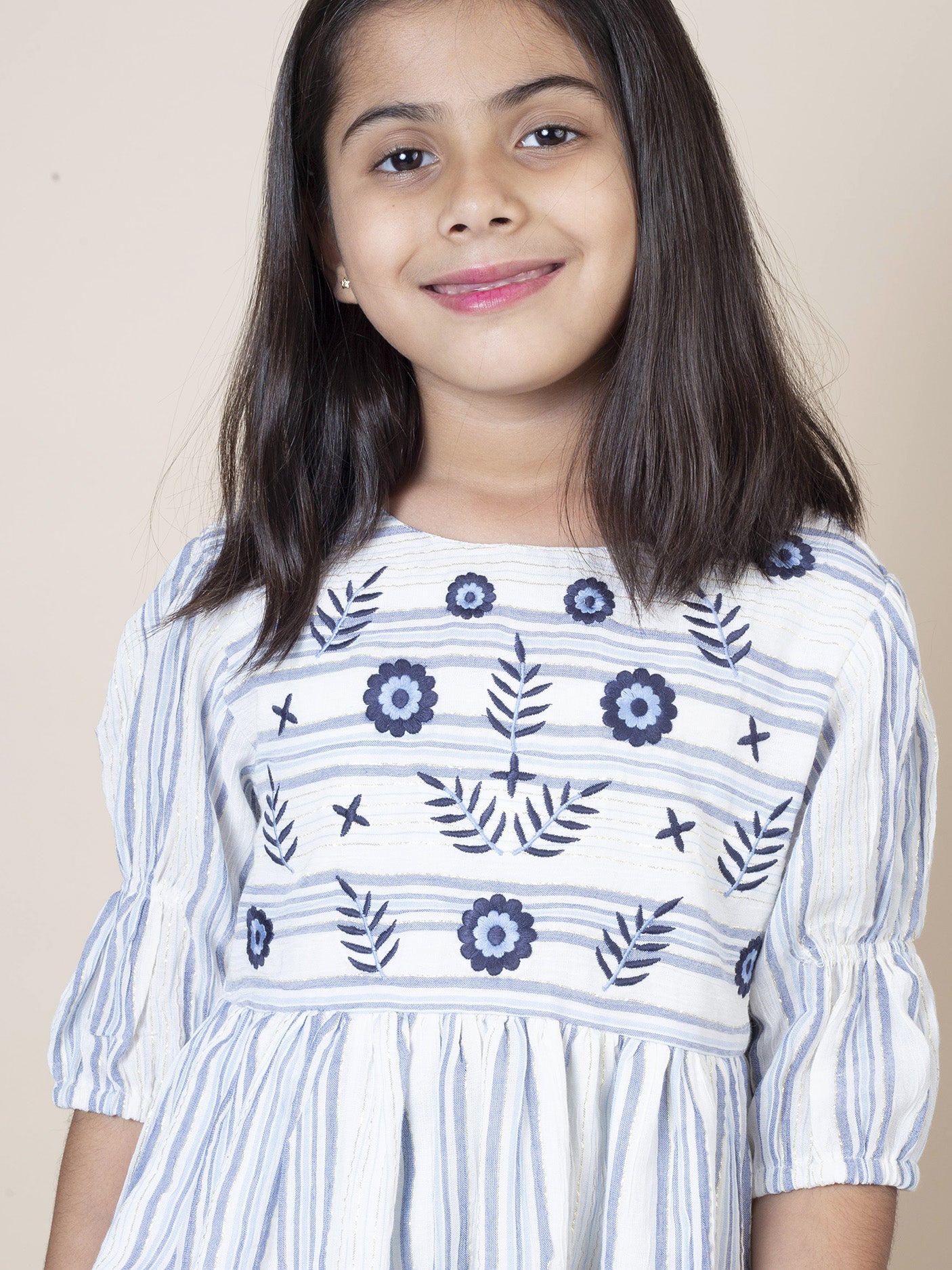 Casual Embroidery Dress