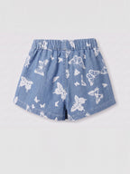 Denim Skirt - Butterfly