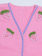 Pink Denim Summer Co-ord Set