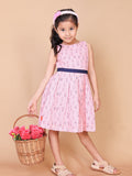 Little Carrot Box Pleated Sleeveless Summer Dress, Animal Print, premium kids' wear for girls, size 2-3-years.