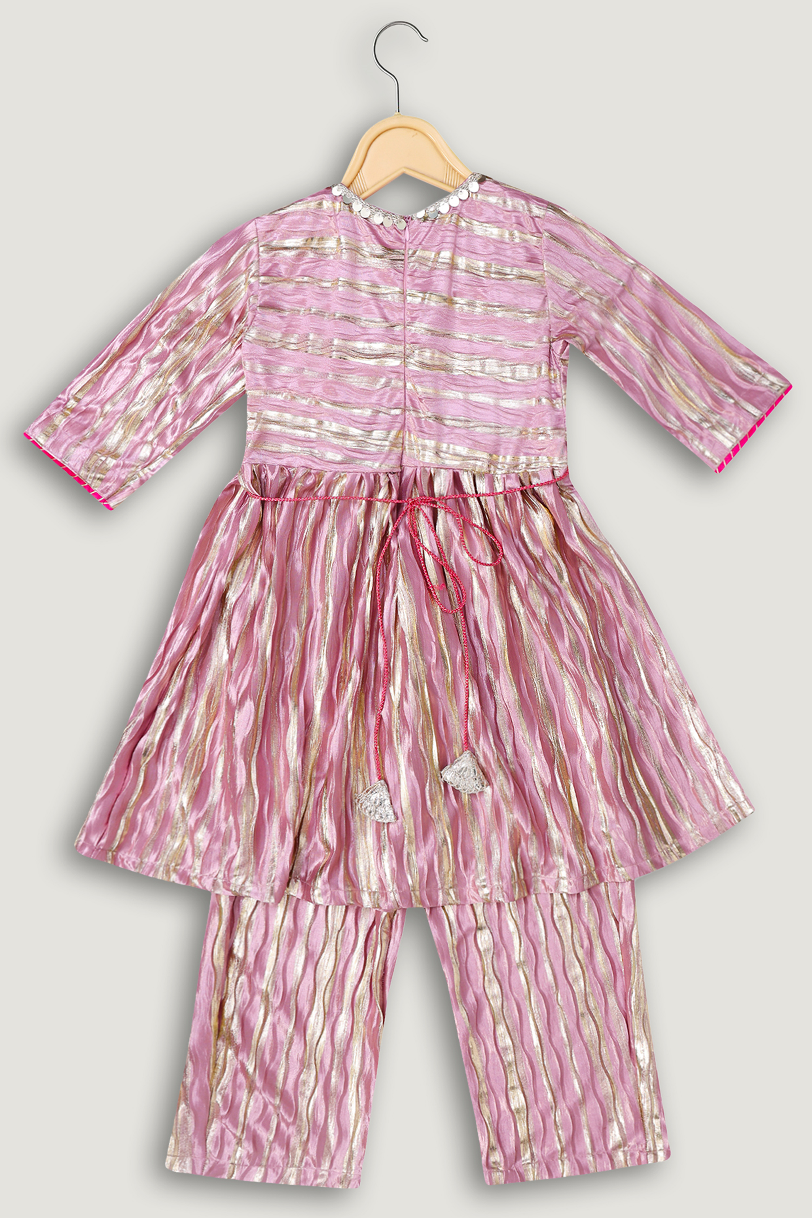 little-carrot-girls-light-pink-gold-striped-kurti-pant-dupatta_5
