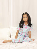 Little Carrot Premium Cotton Night Suit For Girls, , premium kids' wear for girls, size 2-3-years.
