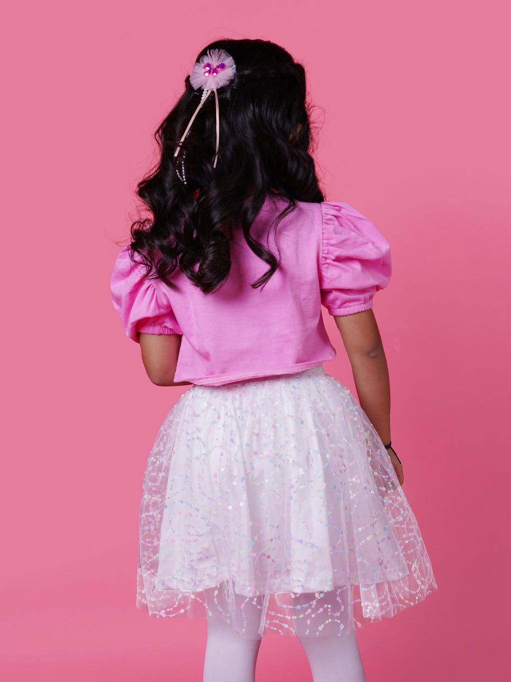 Little Carrot Princess Skirt Set, , premium kids' wear for girls, size 7-8-years.