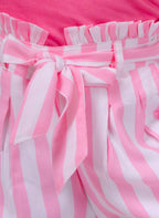 Little Carrot Soft Cotton Striped Culottes Copy, , premium kids' wear for girls, size 9-10-years.