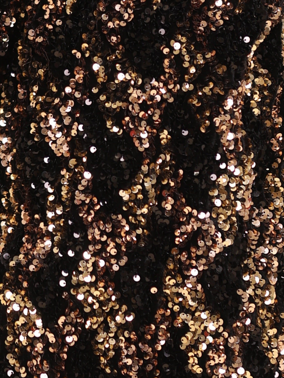 Girls' Black and Gold Sequin Evening Dress – Sparkling Partywear for Special Occasions